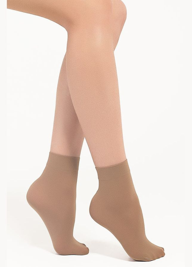 Матовые носки из микрофибры Legs 451 tetti 40d beige (283250651)