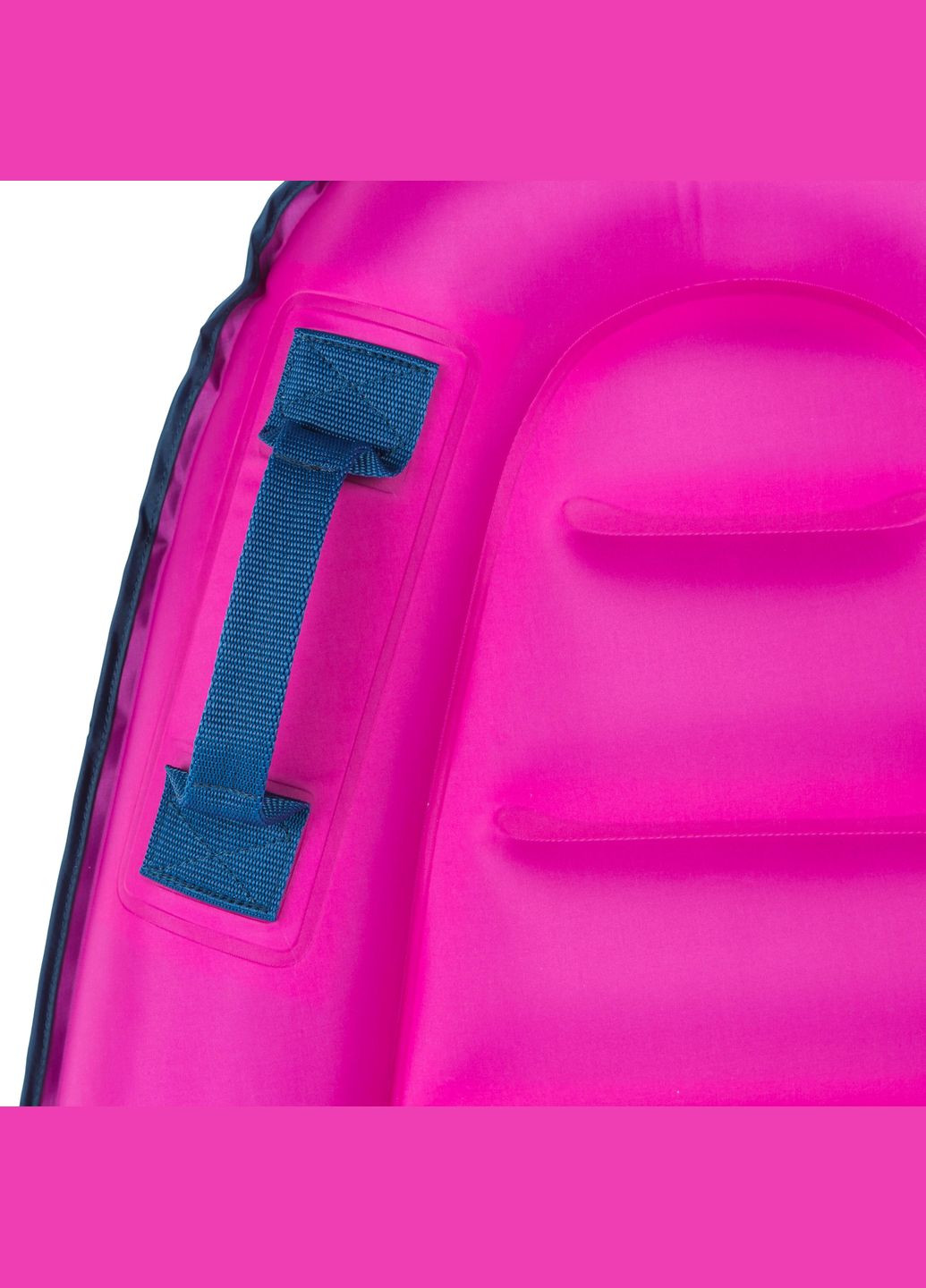 Надувной Детский Бодиборд для Плавания на Волнах (4 - 8 лет) 15 - 25 кг с Ручками Розовый OLAIAN (342966444)