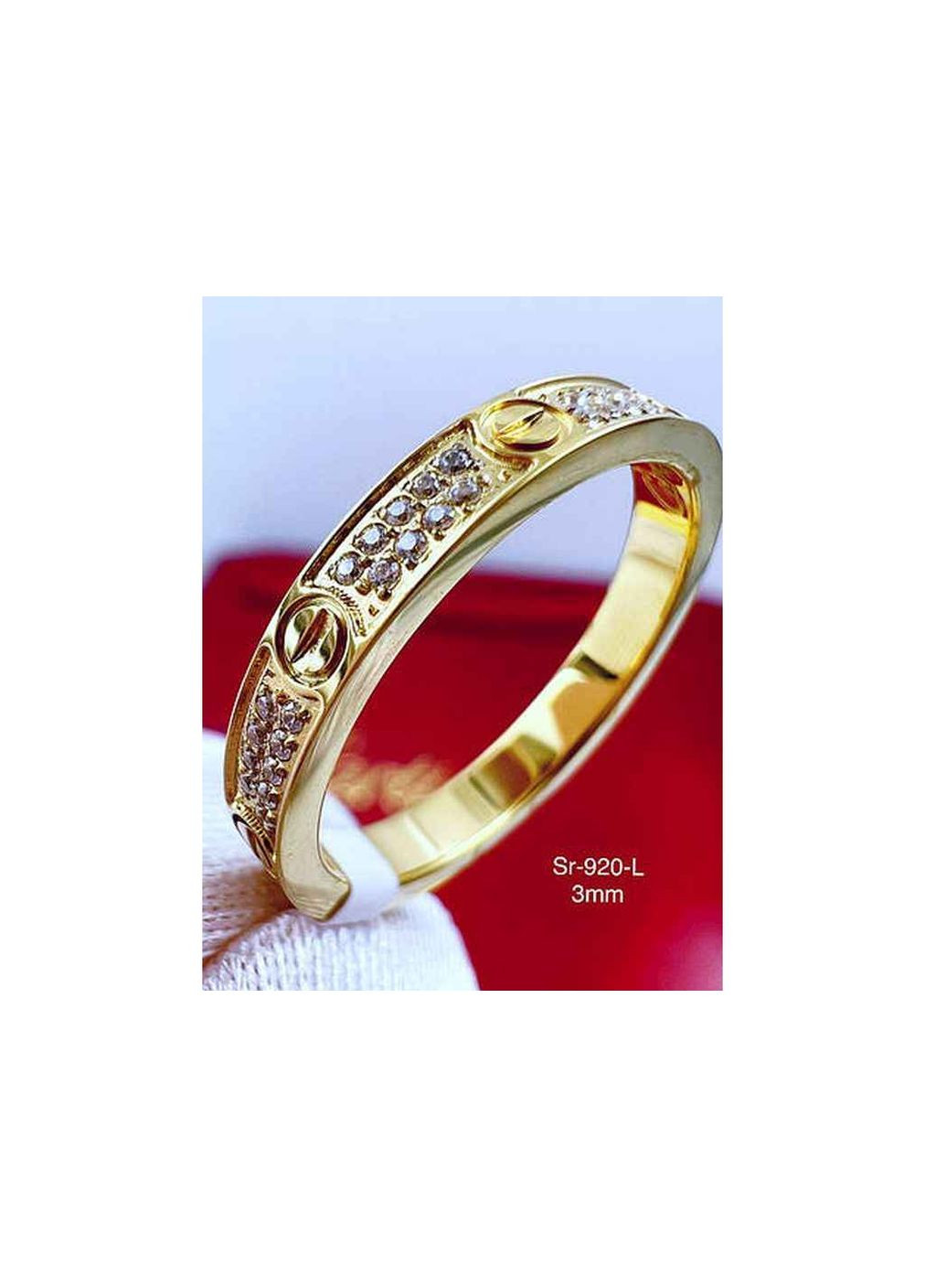 Каблучка Stainlees Steel 920-L р. Stainless Steel (346393634)