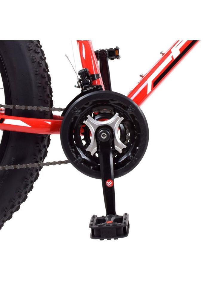 Велосипед підлітковий PROFI EB26POWER 1.0 S26.4 червоний No Brand (330134806)