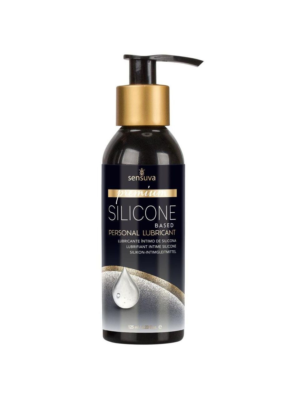 Силіконова змазка Premium Silicone (125 мл), без гліцерину, парабенів і ментолу Sensuva (367108300)
