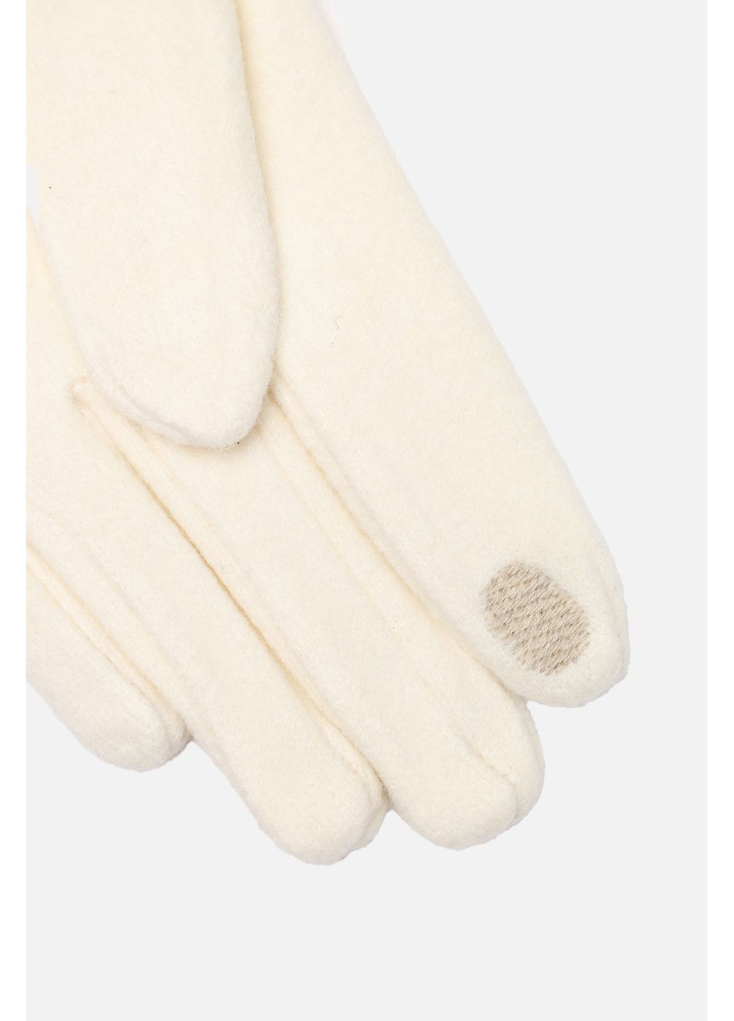 Рукавички жіночі колір молочний CB-00284322 Ronaerdo (366265542)