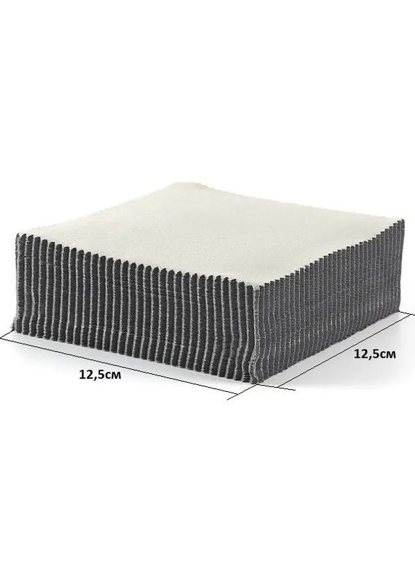 Салфетка для очков, мониторов, глянцевых гаджетов 12,5см х 12,5см PTR No Brand (317763251)