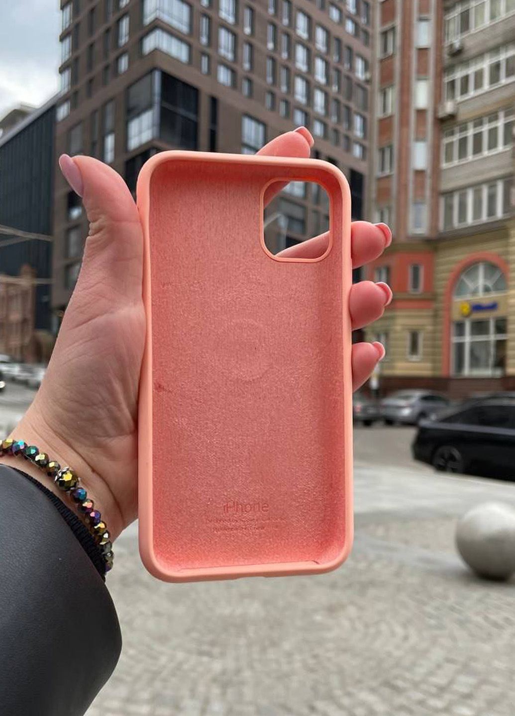 Чехол для iPhone 11 оранжевый Grapefruit Silicone Case силикон кейс No Brand (289754201)