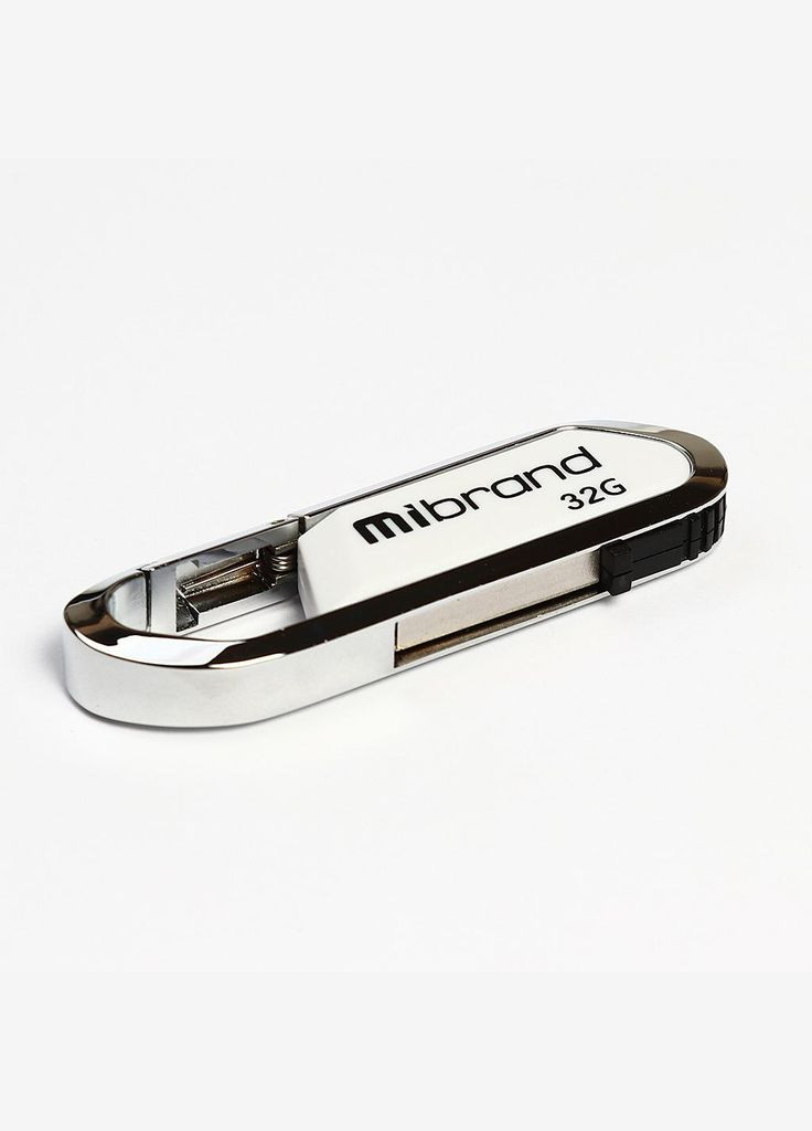 USB флеш накопичувач (MI2.0/AL32U7W) Mibrand 32gb aligator white usb 2.0 (268140364)