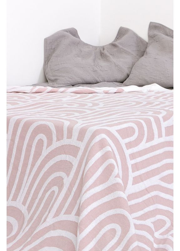 Двухстороннє махрове простирадло на лляній основі (p-16397) Носи своє (363043374)