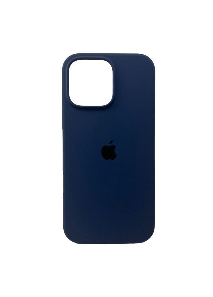 Чохол для смартфона Silicone Full Case AA for Apple iPhone 16 Pro Max 7,Dark Blue (FullOpeAAi16PM-7) No Brand Open Cam (370645699)