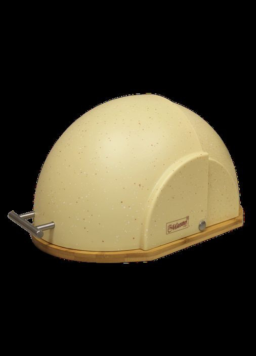 Хлібниця дерев'яна з пластиковою кришкою (MR-1678G-BEIGE) Maestro (334009784)