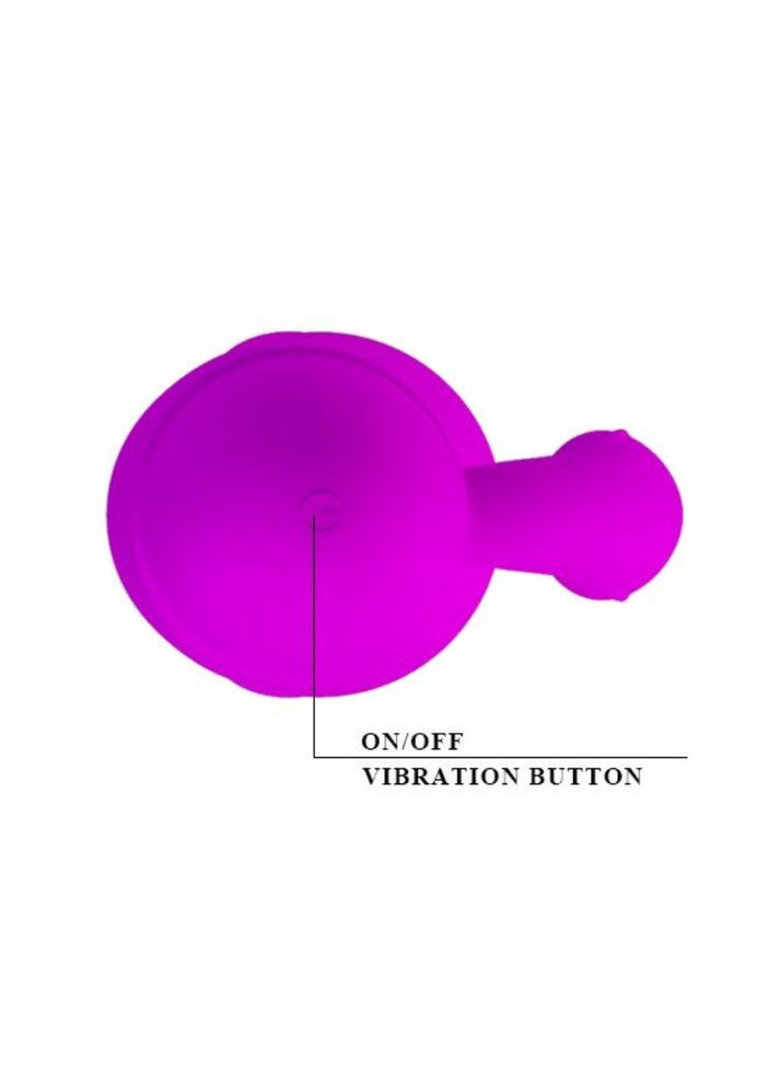 Вагинальный мини вибромассажер с стимулятором клитора Pretty Love "Caesar" от Baile LyBaile (300091068)