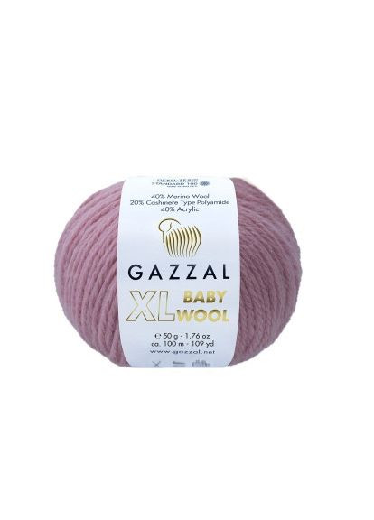 BABY WOOL XL No 845 пряжа для в'язання Gazzal (326835360)