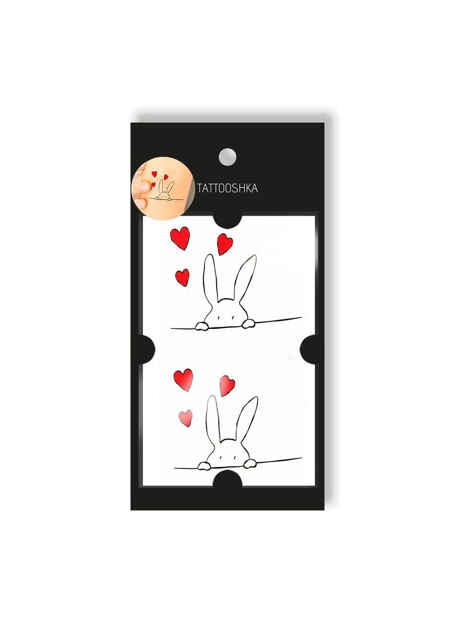 Временное тату "Любящий зайчик" Tattooshka (304773742)