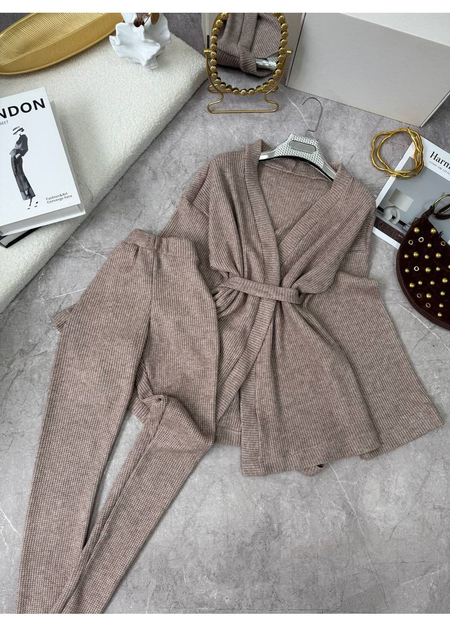 Женский костюм кардиган+легинсы Style Point (368654923)