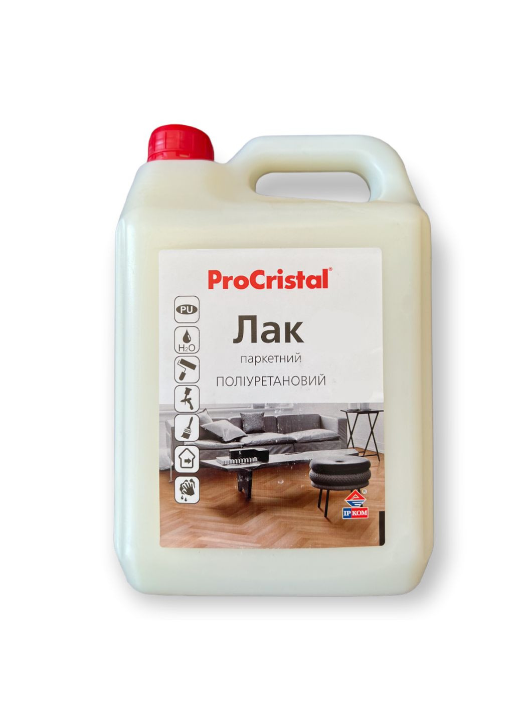 Лак паркетный ИР-16 ИРКОМ шелковисто-матовый 4 л. Ircom Decor (360881318)