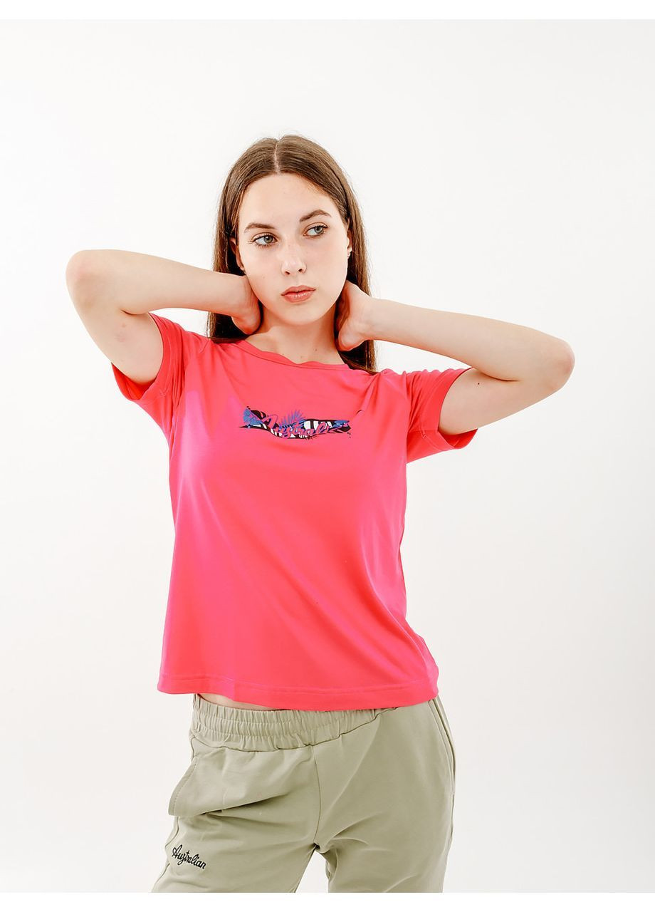 Футболка LOGO FLOWERS TEE JERSEY V Australian - (371267264)