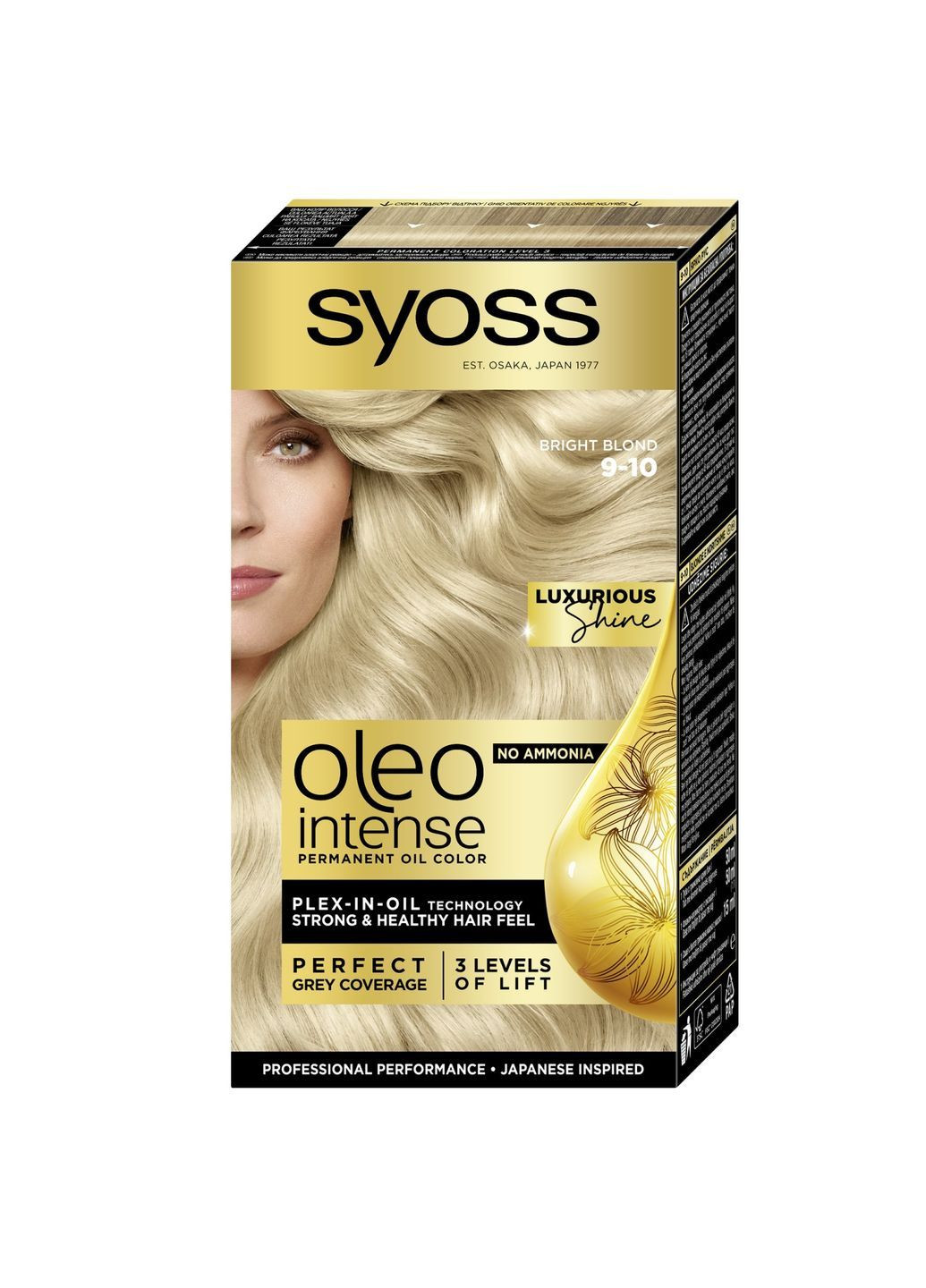 Фарба для волосся відтінок 45574 яскравий блонд, без аміаку, 115 мл Syoss 2517151 (366578473)