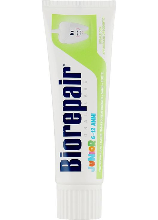 Детская зубная паста, 6-12 лет 75ml (301187-18359) Biorepair (368601848)