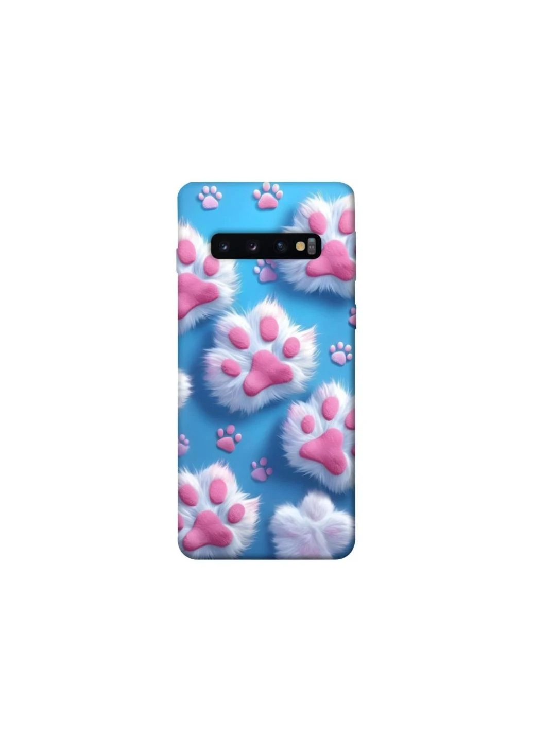 Чехол на Samsung Galaxy S10 Cat paw Frontalka (355325002)