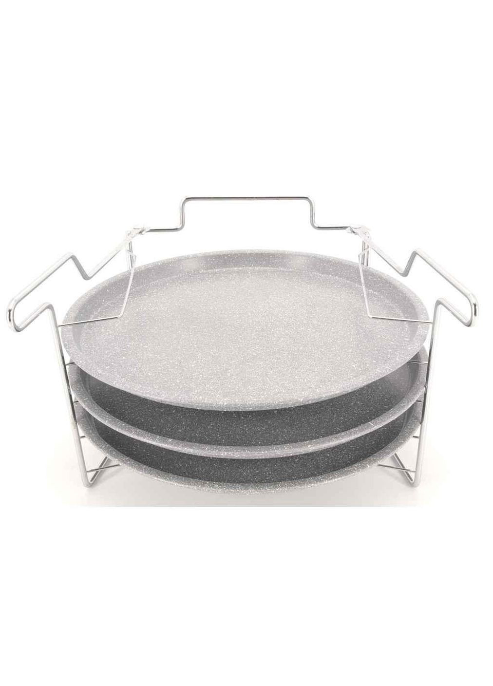 Набор противней (3шт) для пиццы 1150 ТМ АПЛЮС А-Плюс (305201904)