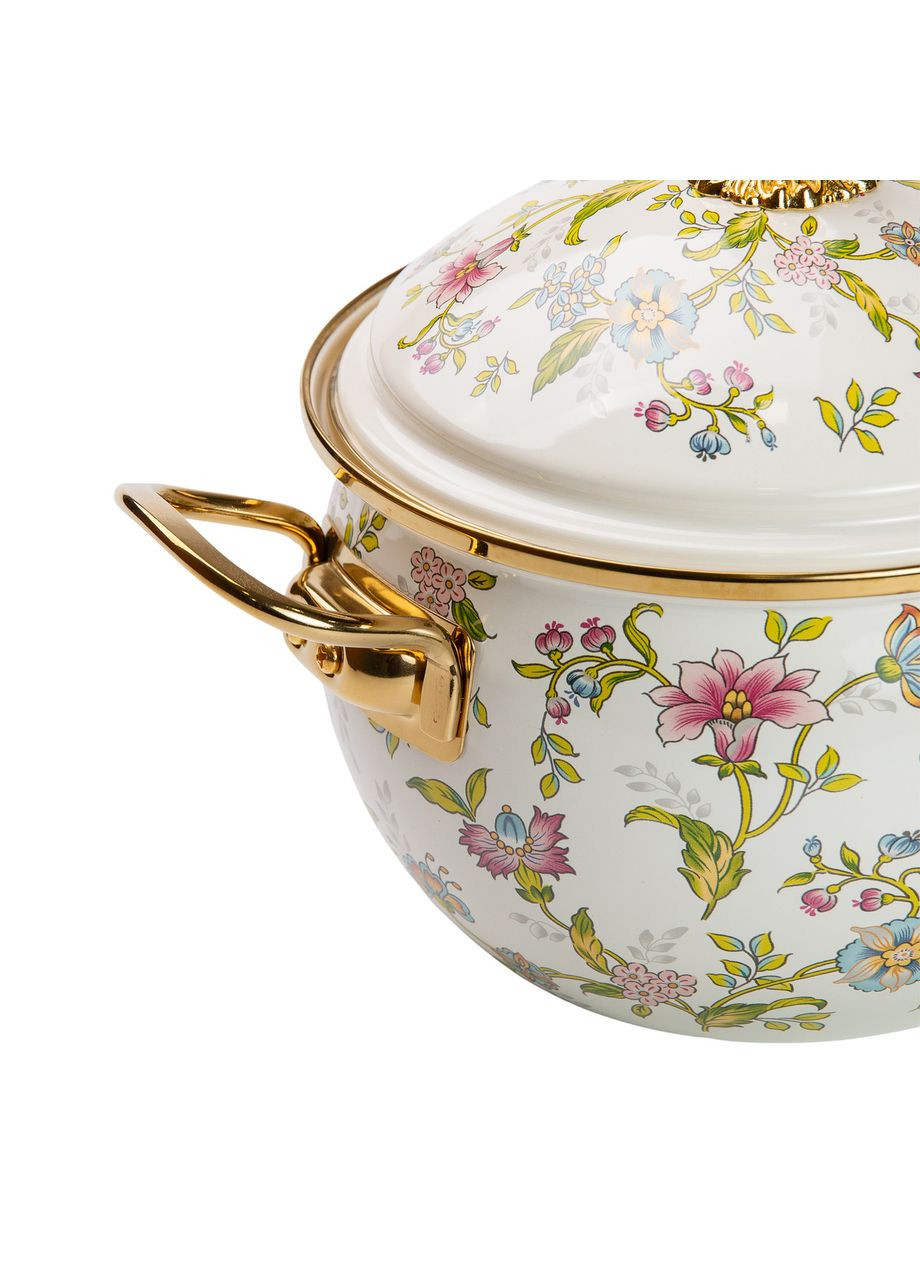 Каструля емальована 3 л у вінтажному стилі Yiwu (322503830)