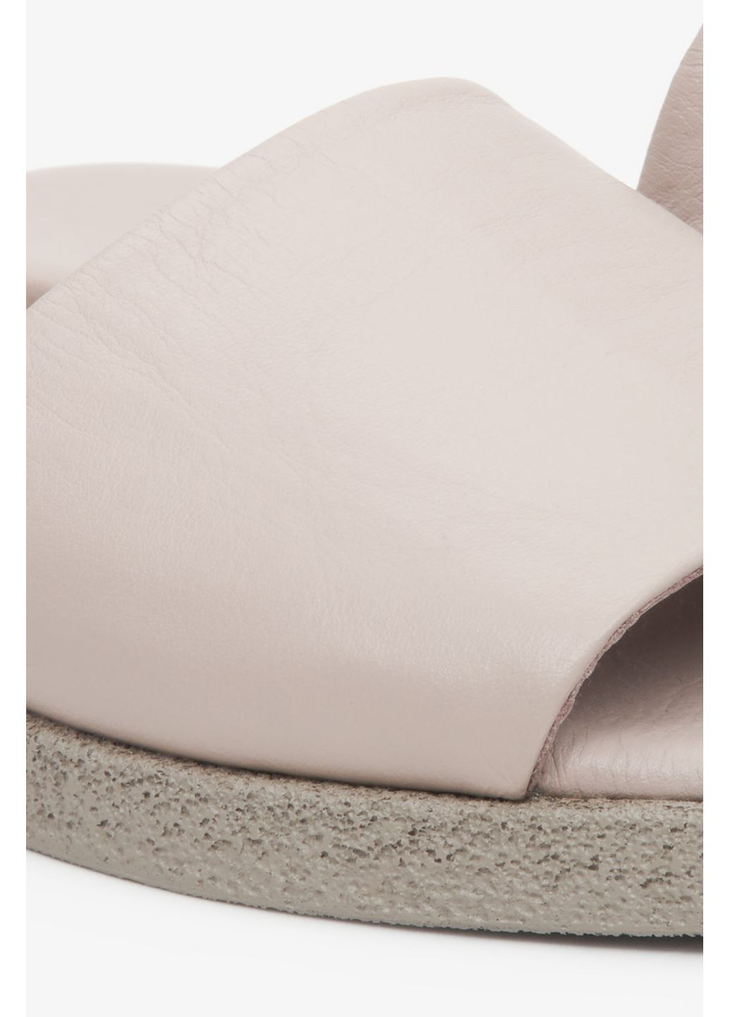 Шльопанці, колір бежевий Estro (372131689)