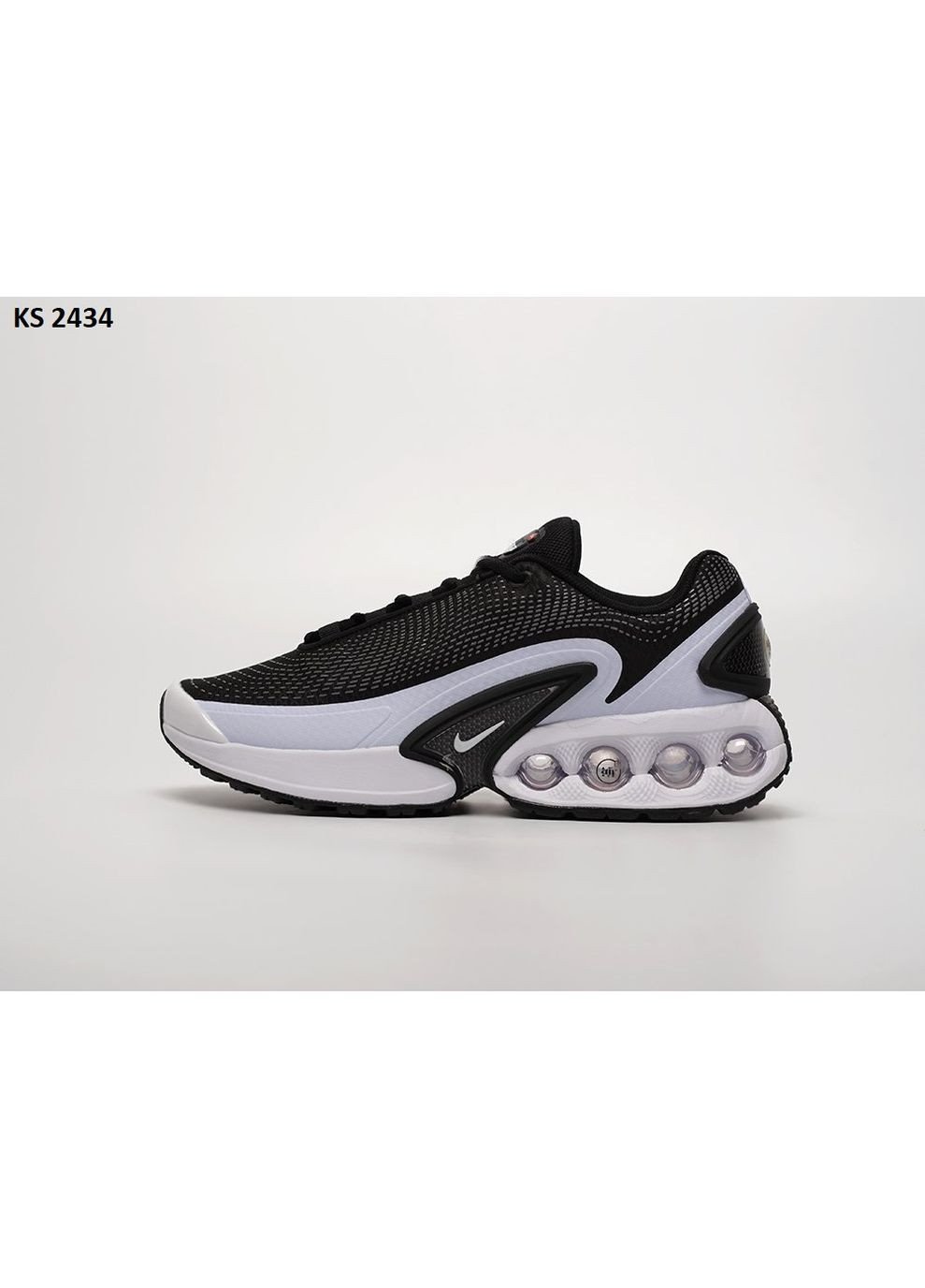 КРОСІВКИ ЖІНОЧІ NIKE AIR MAX DN BLACK WHITE НАЙК АІР МАКС ДН No Brand чорні демісезони (368862293)