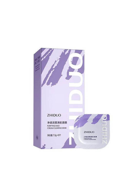 Глубоко очищающая грязевая маска для лица против прыщей, черных точек и воспалений Himalaya Herbals 8 саше * 8 гр Zhiduo (361865664)