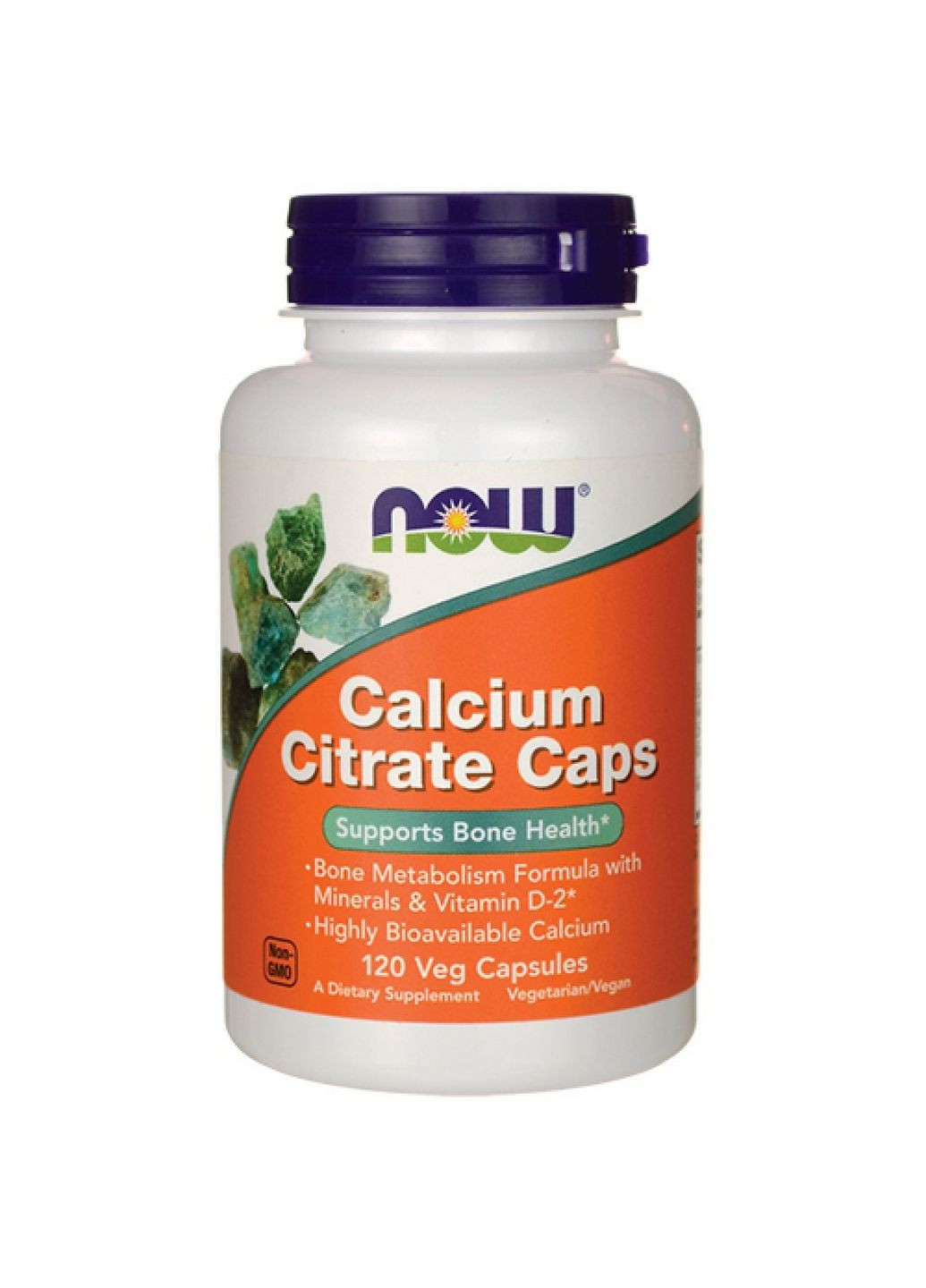 Вітаміни та мінерали Calcium Citrate Caps, 120 вегакапсул Now (293342697)