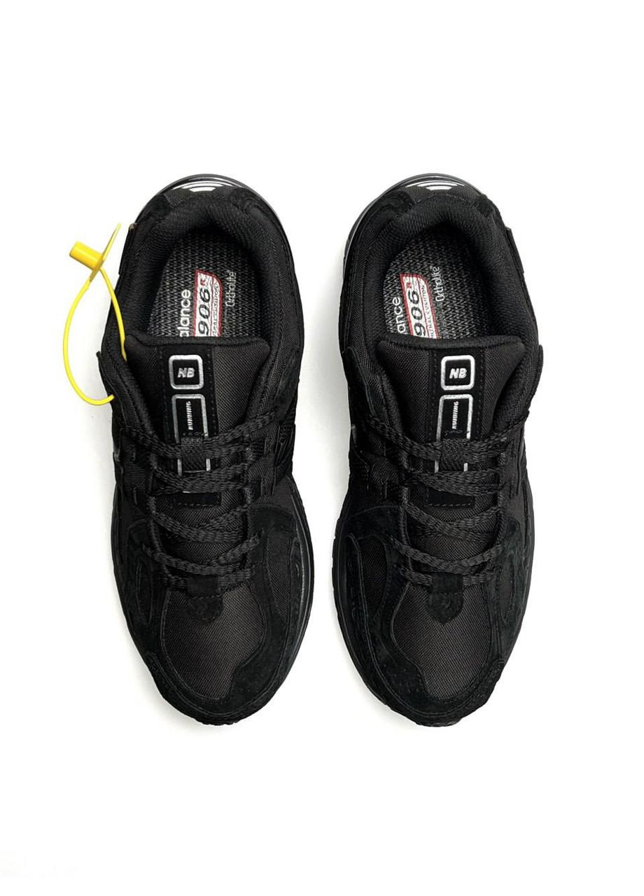 Черные демисезонные кроссовки мужские new balance No Brand 1906R Cordura GTX All Black