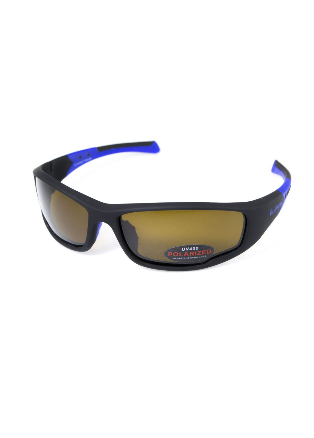 Очки поляризационные Daytona-3 Polarized (brown) коричневые в черно-синей оправе BluWater (370271334)