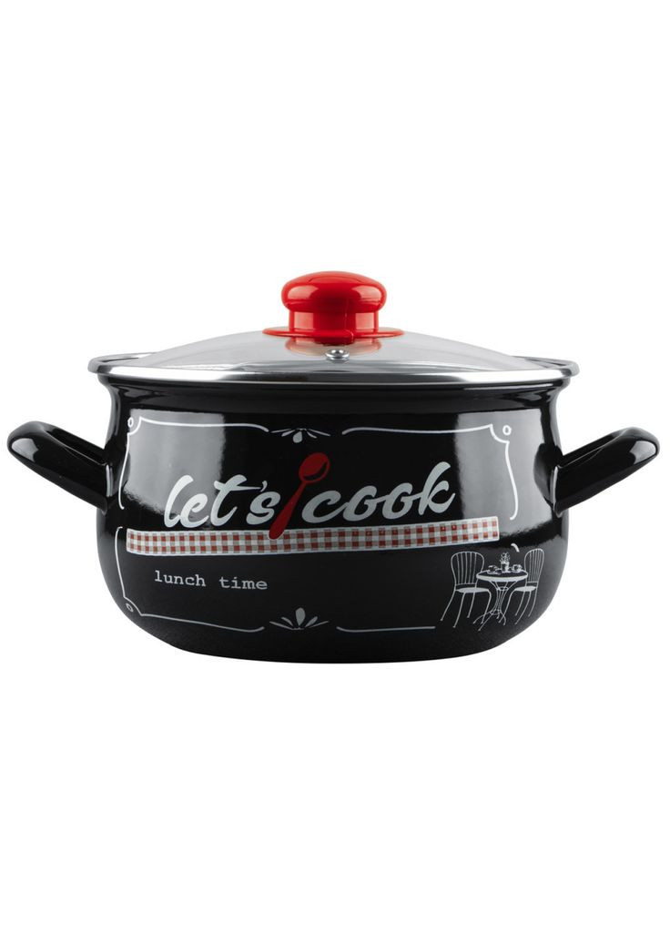 Каструля "Давайте готувати" Ч 18 см 3,1 л (m500472) Gusto "Давайте готувати" Ч 18 см 3,1 л (366567362)