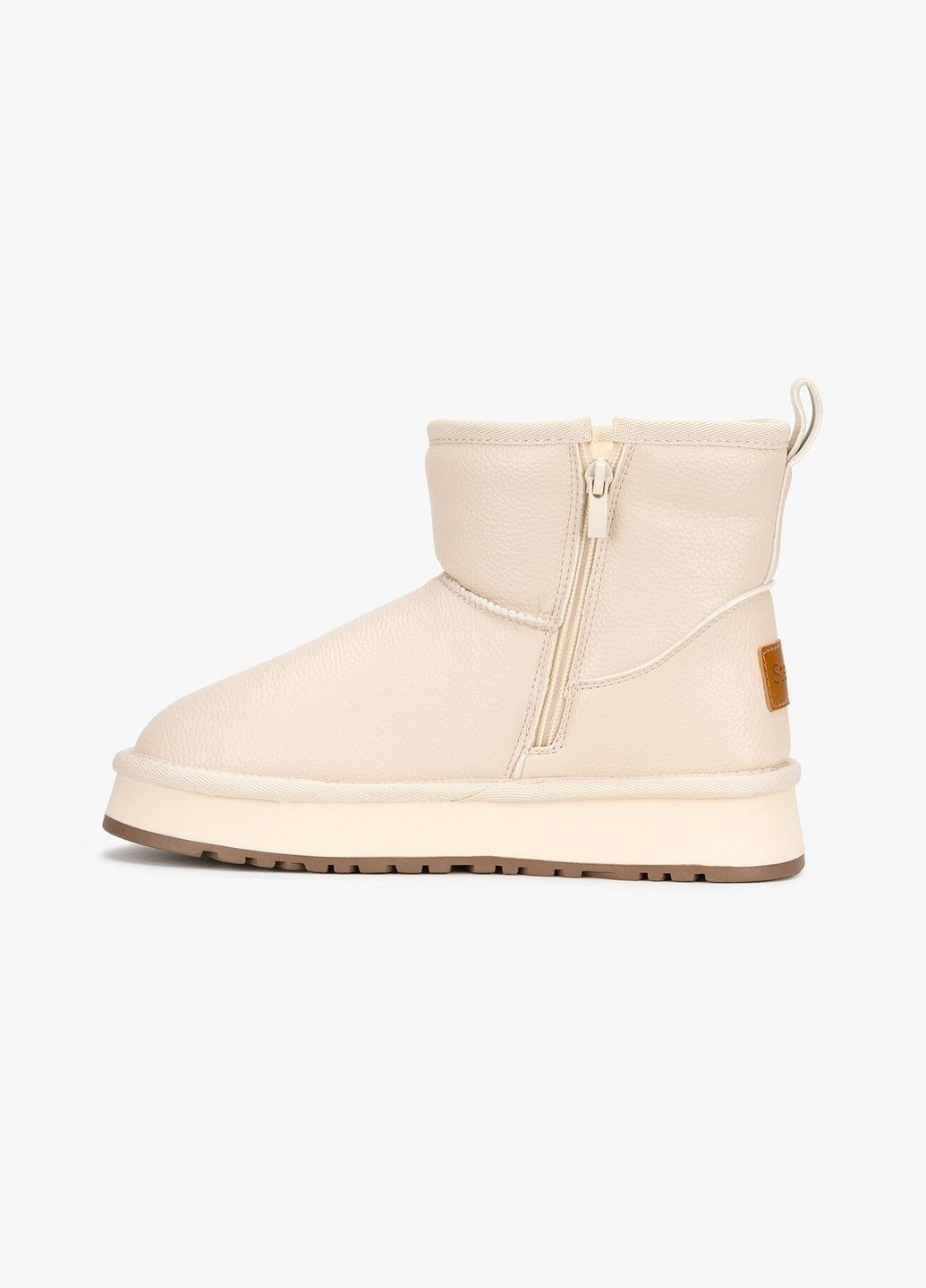 Осенние ботинки угги женские k13-5e молочный shop (2000990756626) Stepln