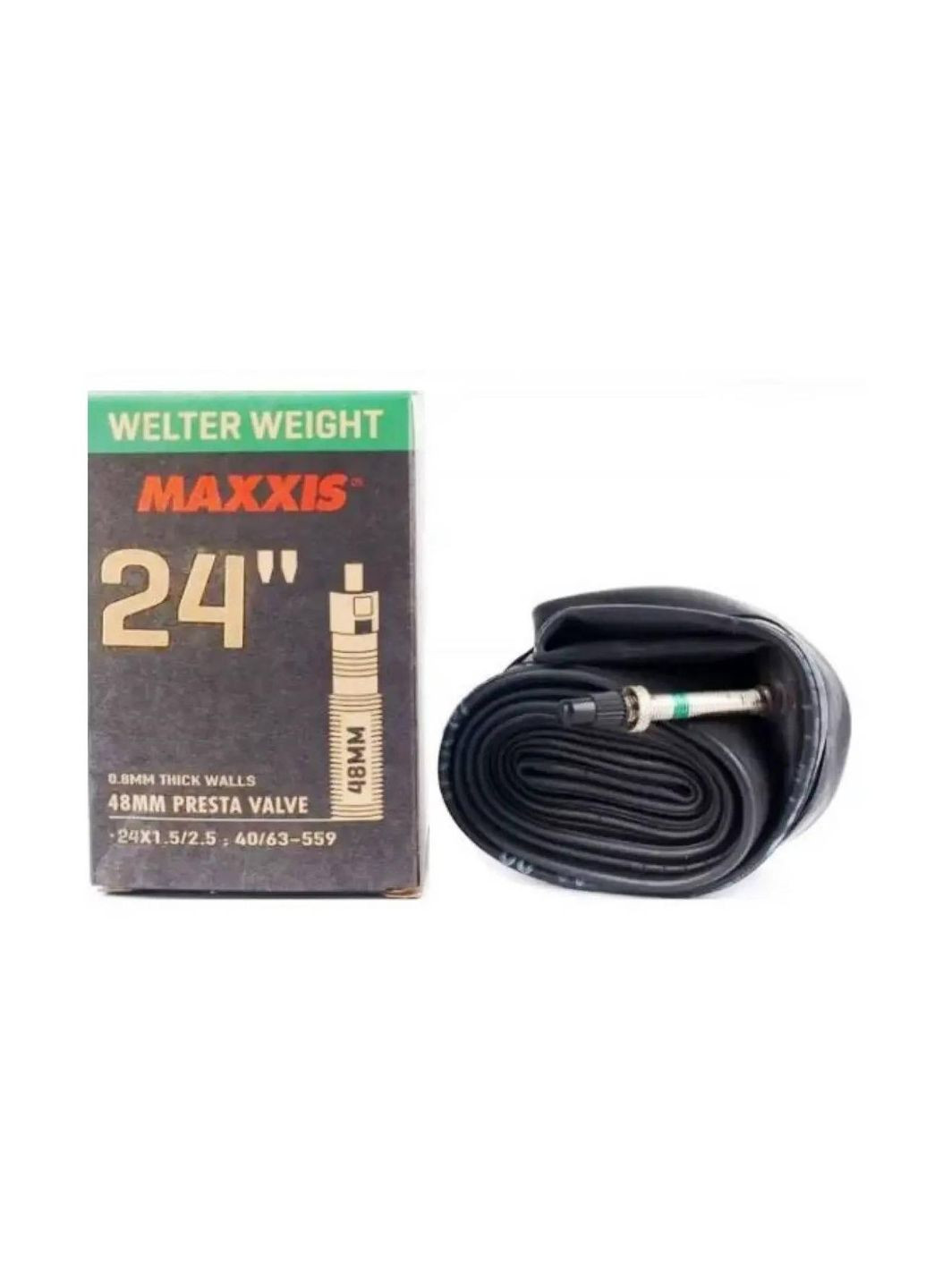 Камера WELTER WEIGHT 24X1.5/2.5 Ниппель - Presta 48mm Maxxis (369138829)
