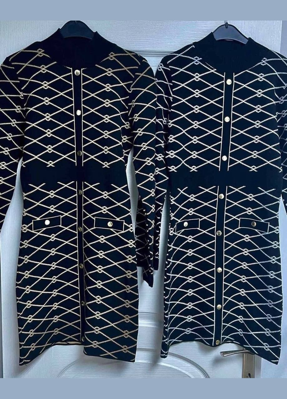 Чорна сукня в обтяжку машина вьязка туреччина ESSE