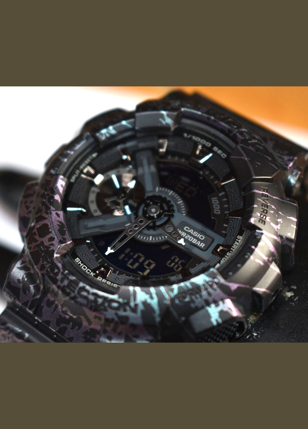 Чоловічий годинник GShock Casio ga110pm-1a (292132606)