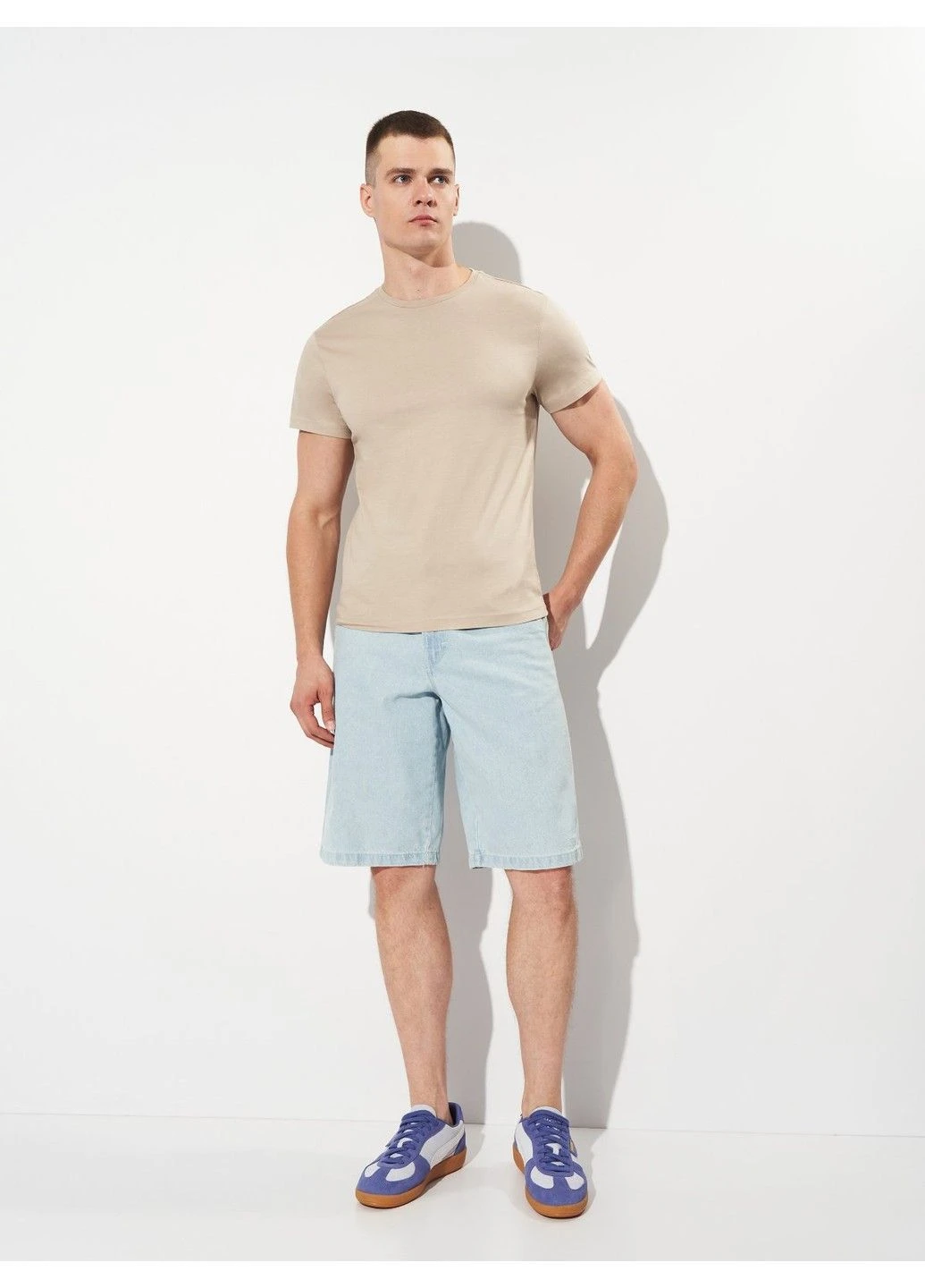 Бежева футболка піжамна бежевий H&M