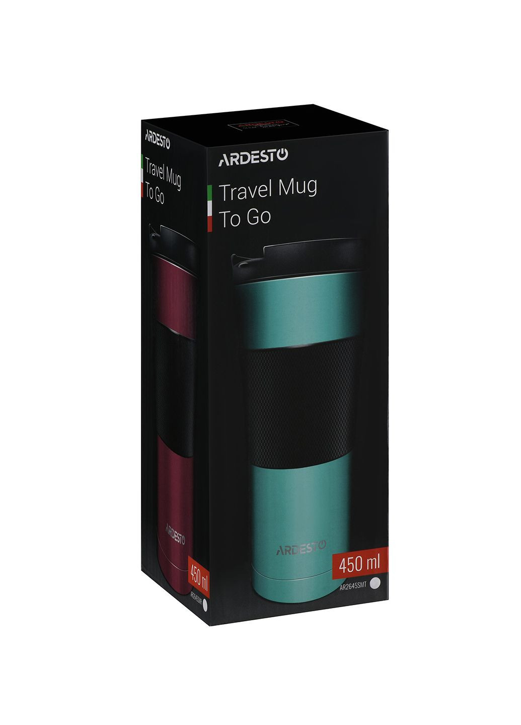 Термокружка To Go 0.45 л AR2645SMR Ardesto (353304679)
