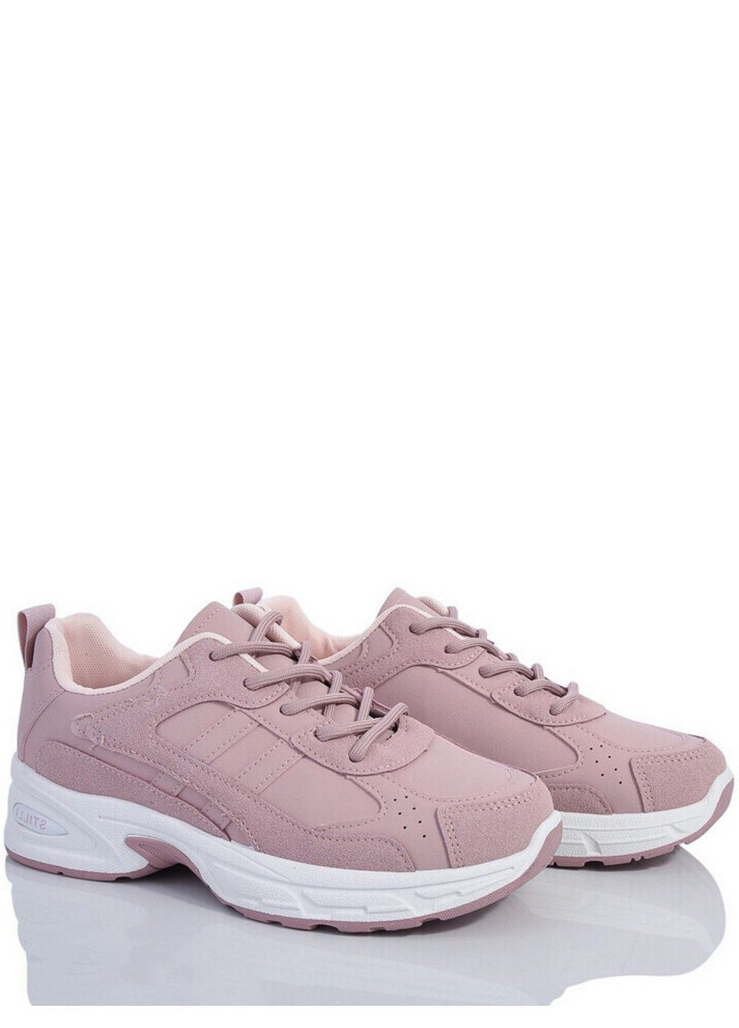 Шкіряні кросівки PPP30-3 Stilli рожеві всесезони (316393735)