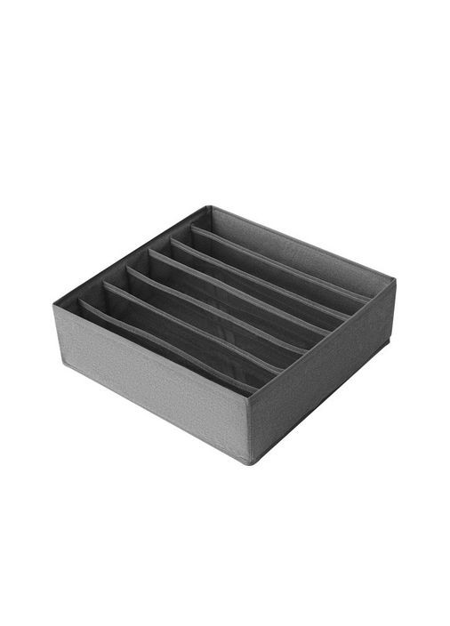 Органайзер 32×32×10 см на 7 відділень для зберігання спідньої білизни Темно ( код: 7SS ) No Brand (331902264)