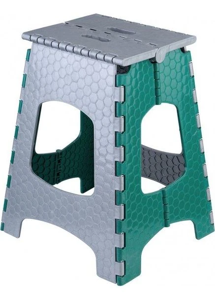 Стульчик раскладной пластиковый CT-001 Серо-зеленый Eco Fabric (334713389)