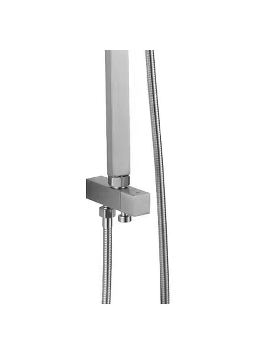 Душевая стойка универсальная Kubis на два потребителя LDKUB1120NKS46111 Nickel LIDZ 1120 (346492410)