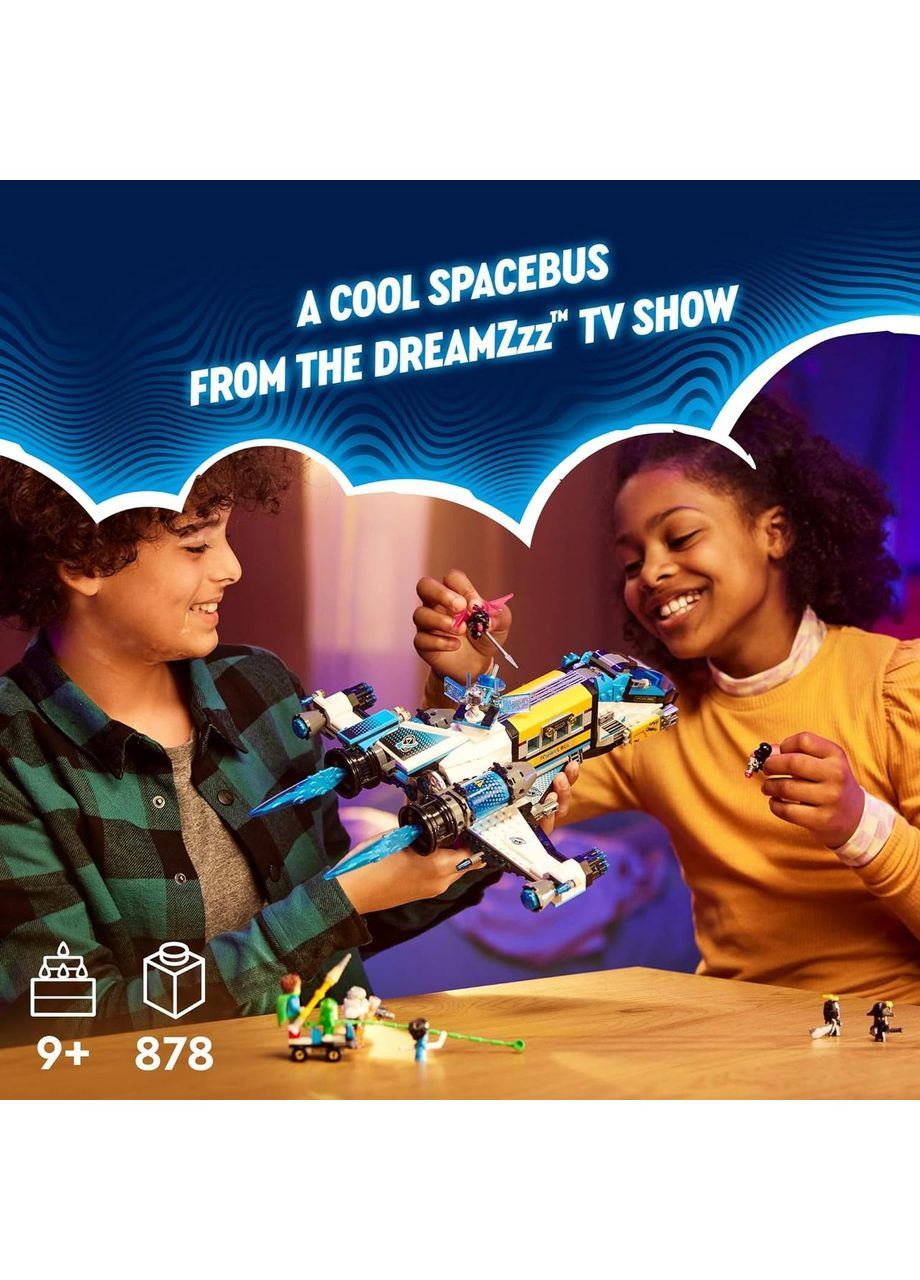 Конструктор Лего Дрімз Космічний автобус містера Оза DREAMZzz Mr. Oz's Spacebus Building Set 71 Lego (372125387)