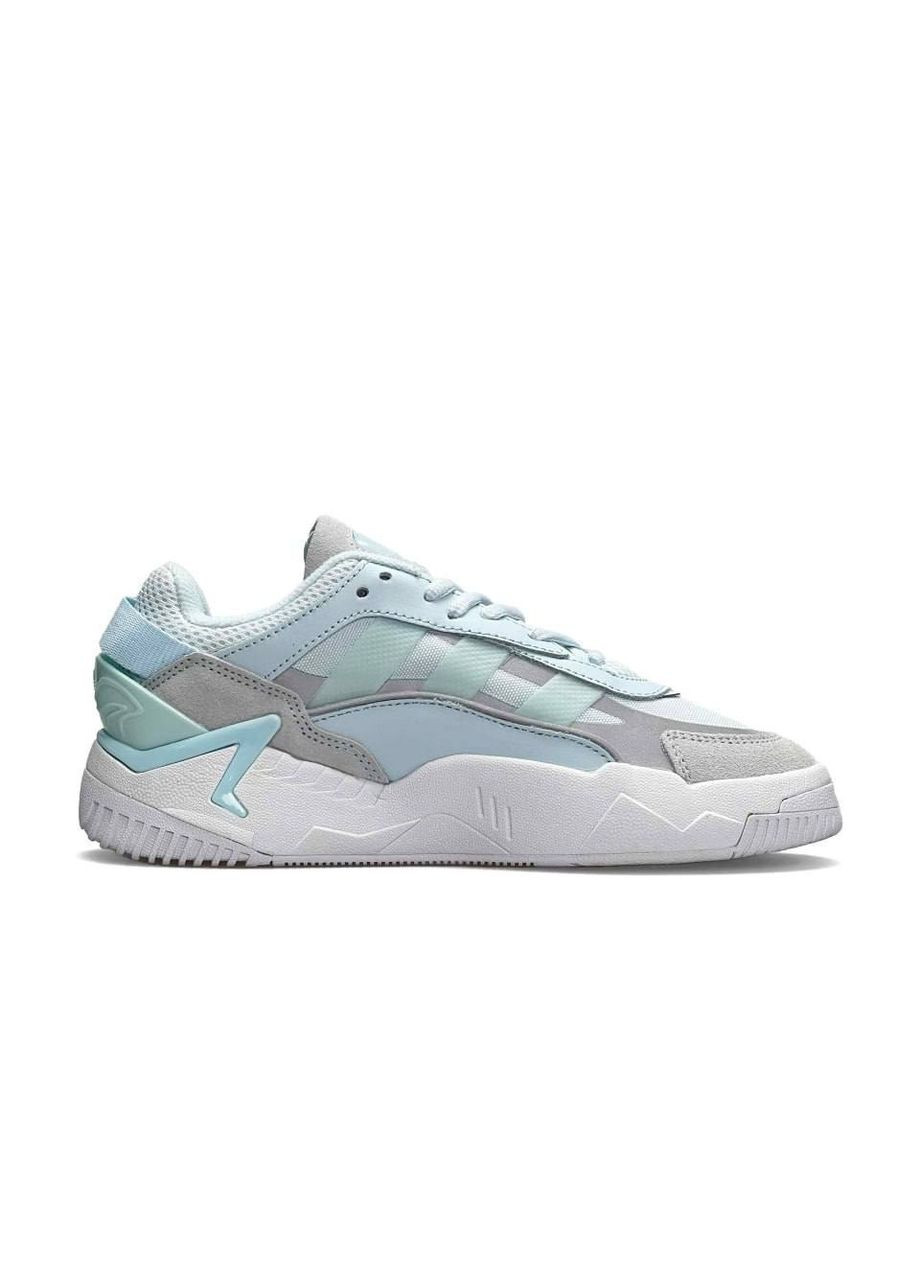 Кроссовки женские Adidas Originals Niteball 2 Turquoise White No Brand Originals Niteball ll Turquoise серые демисезоны (309571580)