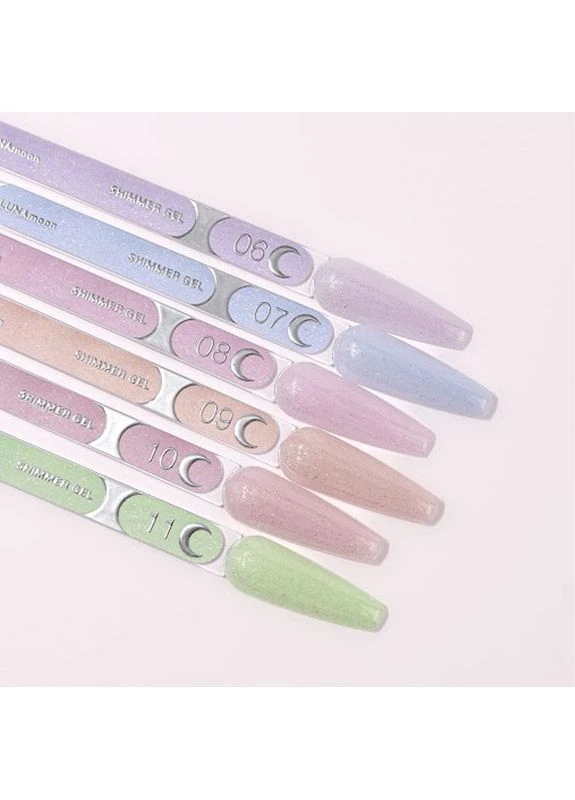 Гель для нарощування Shimmer Gel №10 15 мл Luna (390265345)