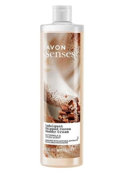 Крем-гель для душу з ароматом вершків і какао, 500 мл Avon (306744103)