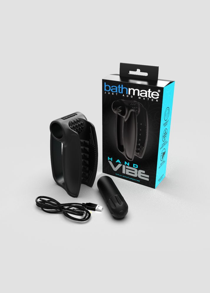 Мастурбатор с вибропулей Hand Vibe, 10 режимов, перезаряжаемый Bathmate (293487591)