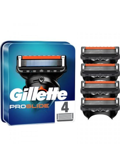 Леза Gillette fusion proglide 4 шт (268143585)