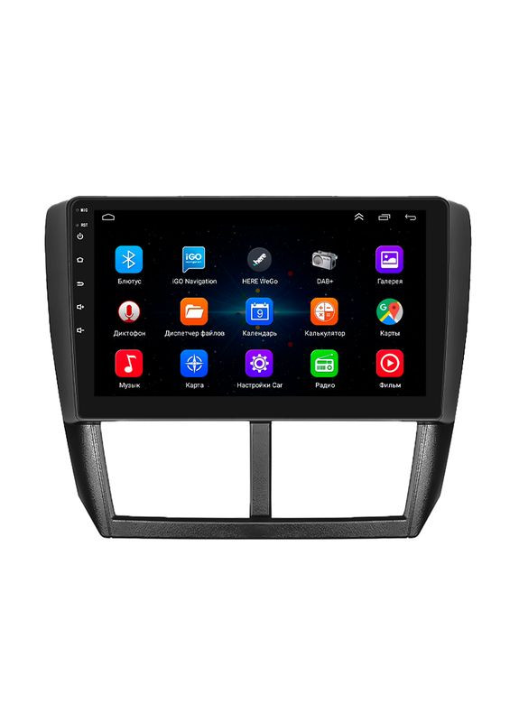 Штатная магнитола 9" для Subaru Forester III 2007-2011 1/16Gb/ Wi-Fi Optima Субару 6шт Lesko (336198249)