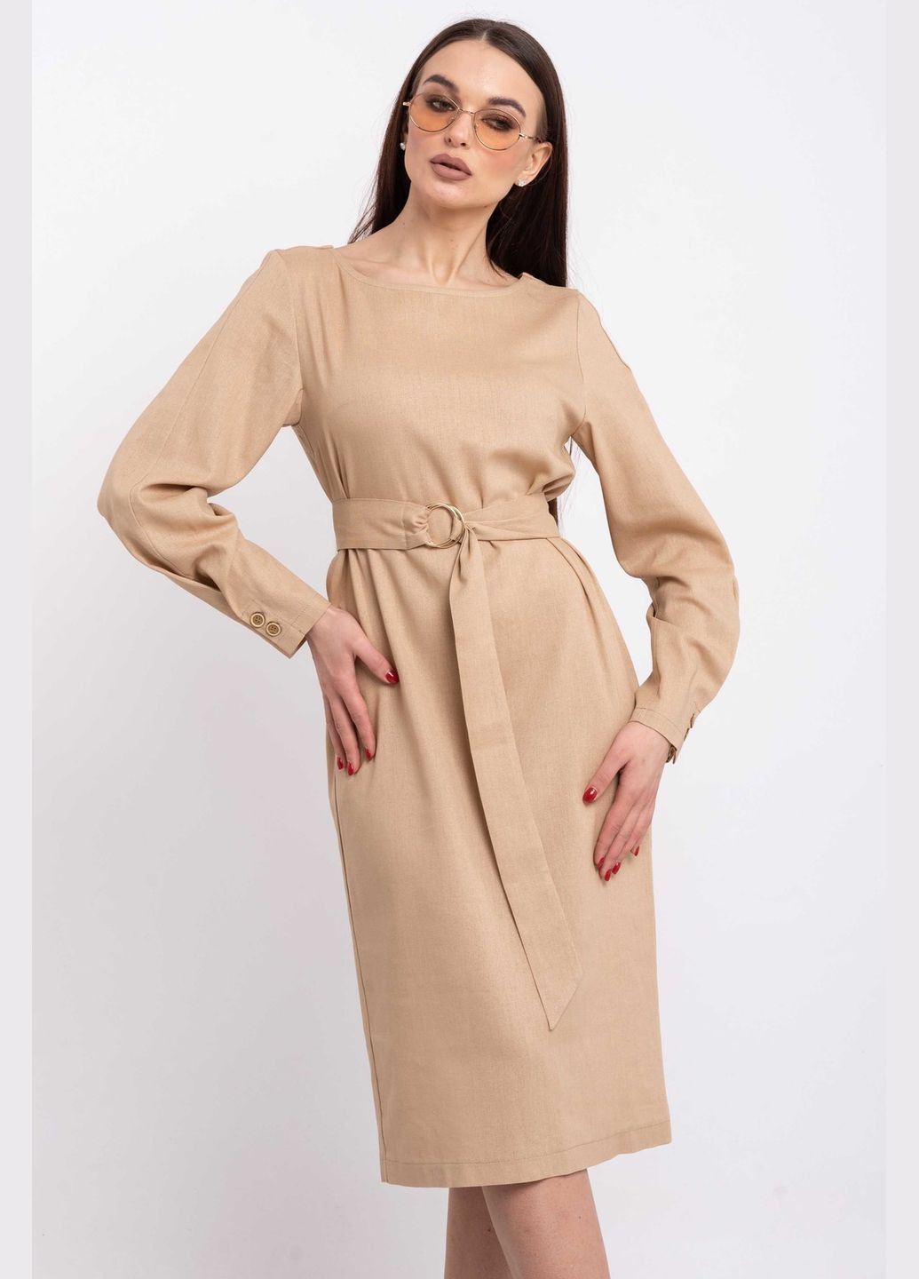 Бежева кежуал, святковий, ділова сукня ри мари леоніла пл 0220 RiMari