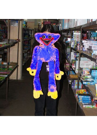 Мягкая игрушка Хаги Вагги милый и устрашающий персонаж Poppy Playtime для фанатов игры и детей ProDobro (367092435)