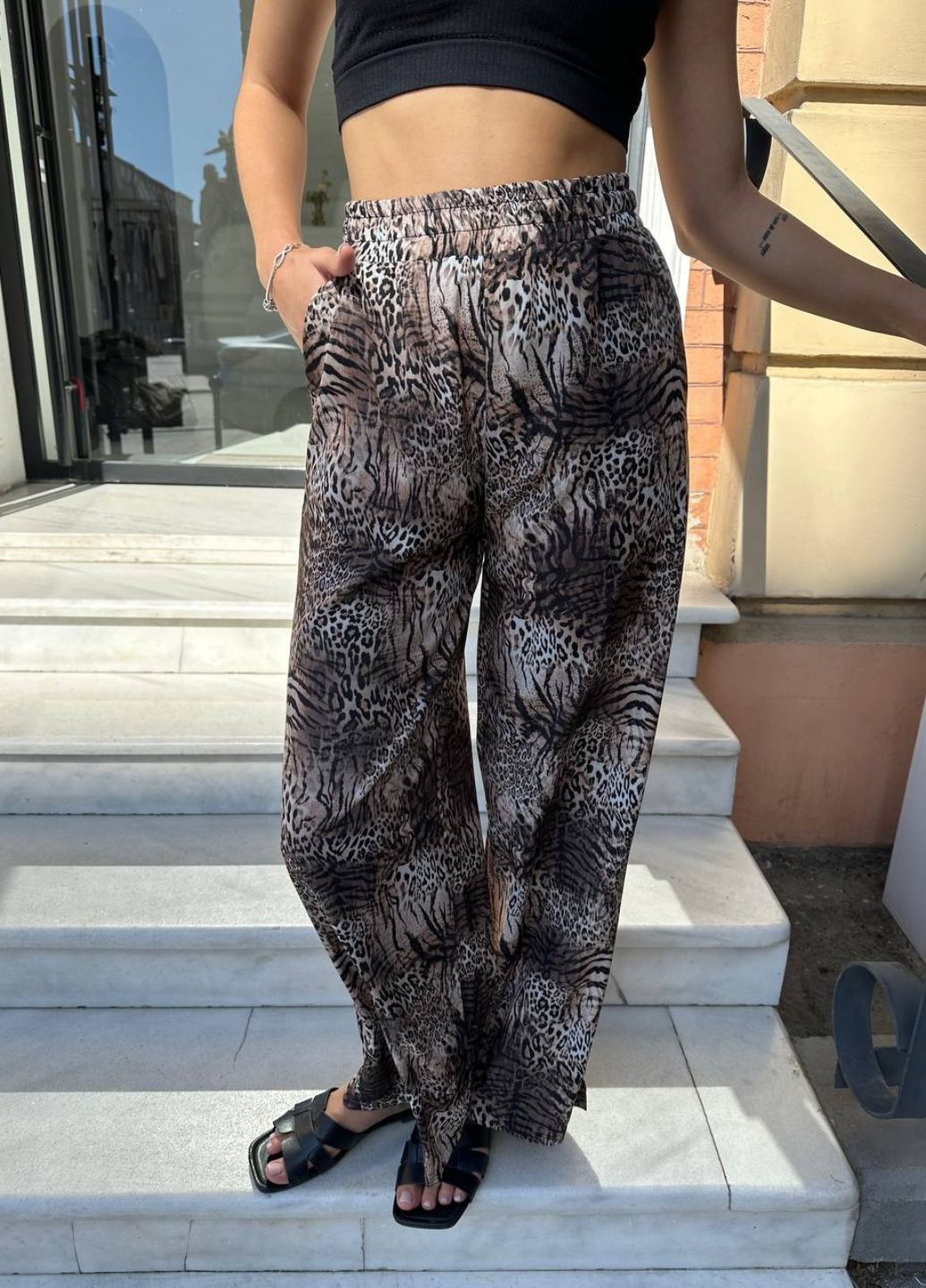 Брюки-палаццо LEO Allthings (322605369)